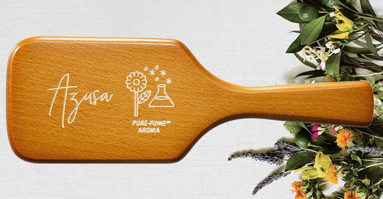Paddle Brush Engraving