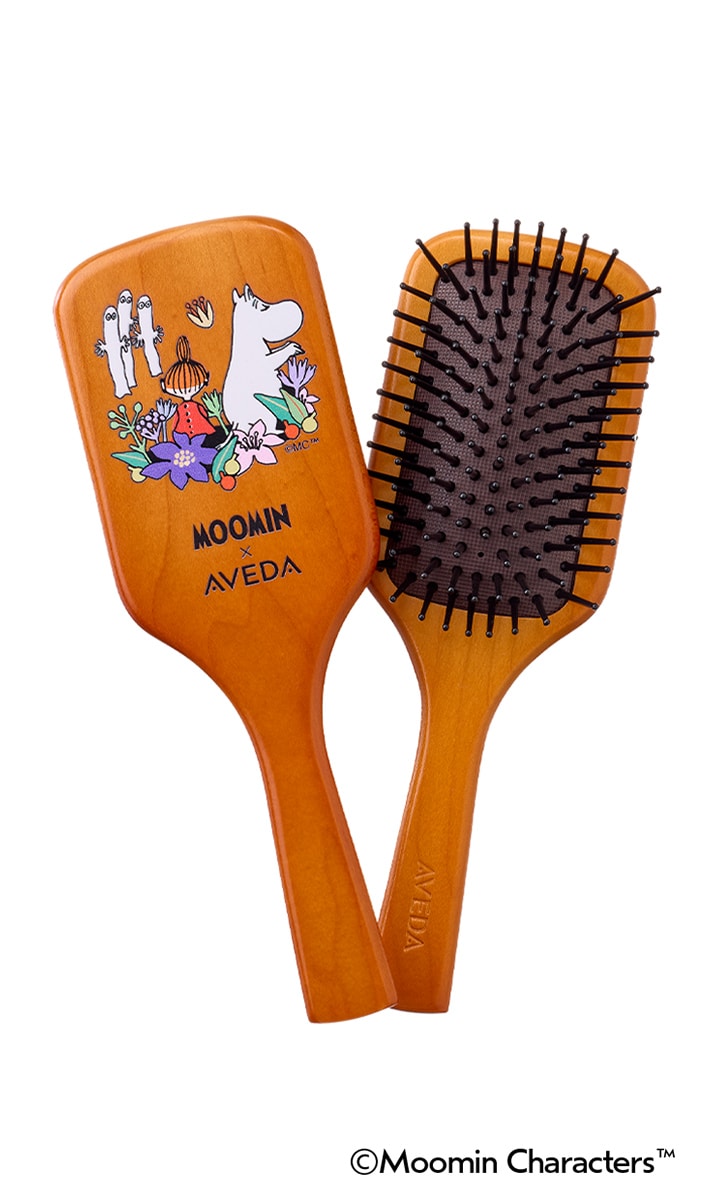 Mini Paddle Brush with Moomin Friends