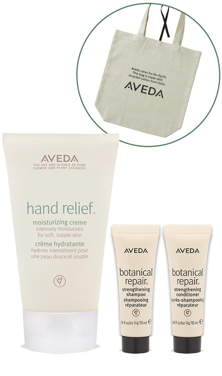 Hand relief & eco bag set