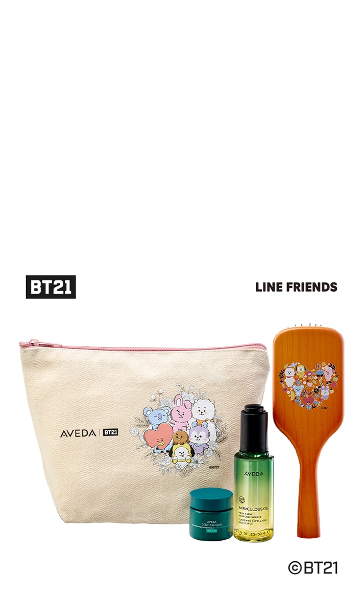 BT21 Concentrate Shine Oil Set heart