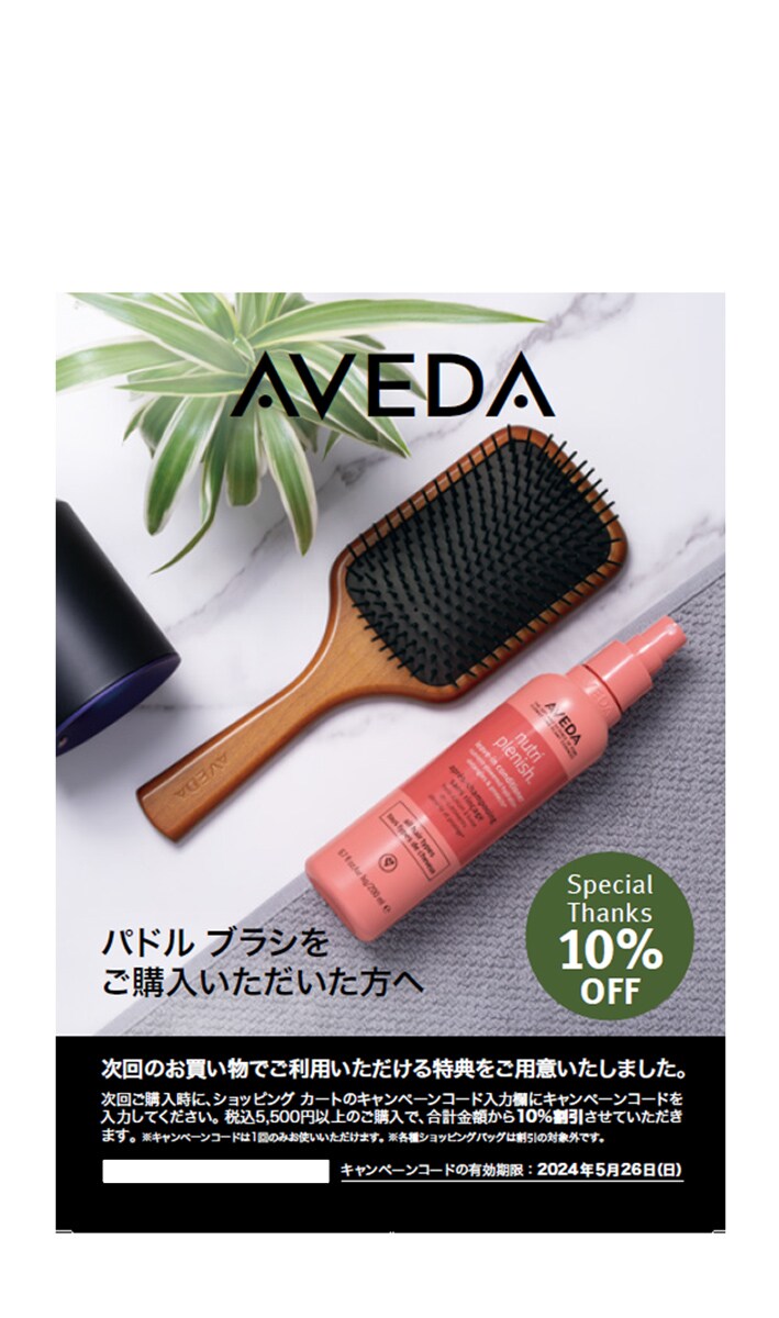 Brochure Paddle Brush Purchaser 10%off 24Spring