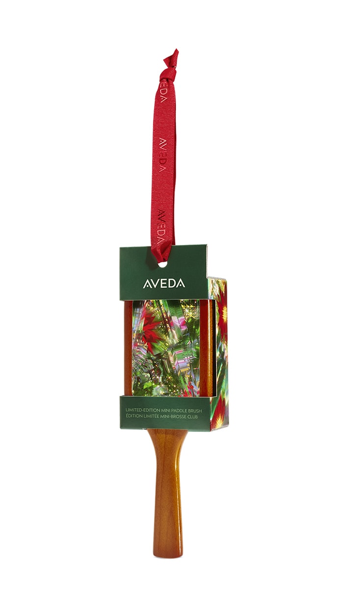 limited-edition mini paddle brush ornament